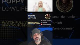 Poppy  Lowlife Official Live Video  Brazilian React [upl. by Kent]