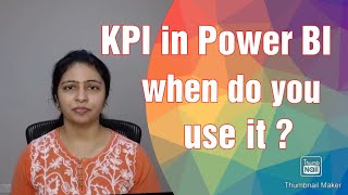 KPI in Power BI  Key Performance Indicators in Power BI  Power BI Interview questions [upl. by Teik]