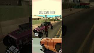 GTA San Andreas  Cheat codes  GUSNHDE  sports cars on the streets gta games top shorts [upl. by Hallie412]