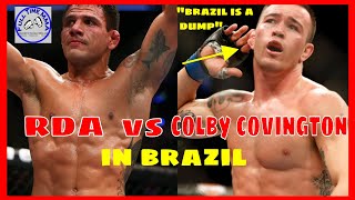 COLBY COVINGTON VS RDA INTERIM TITLE FIGHT SET FOR UFC 224 IN BRAZIL [upl. by Clarita956]