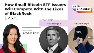 How Small Bitcoin ETF Issuers Will Compete With the Likes of BlackRock  Ep 595 [upl. by Yddet]