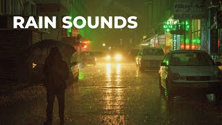 Rain sounds  Thunder storm outside your bedroom window lofi [upl. by Nassir676]