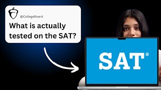 What is actually tested on the SAT [upl. by Wettam]