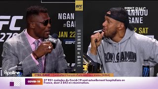 MMA  vivez le combat entre Ciryl Gane et Francis Ngannou sur RMC [upl. by Yeliw]