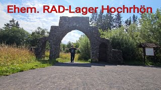 Ehem RADLager Hochrhön Reichsarbeitsdienstlager Schwarzes Moor bei Fladungen Hausen [upl. by Newel595]