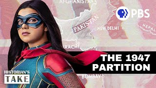 The Real History of the Partition of India amp Pakistan in Ms Marvel [upl. by Ymerej]