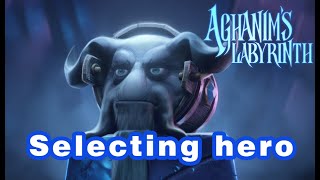 Aghanims Labyrinth responses Selecting hero Dota 2 [upl. by Craner986]