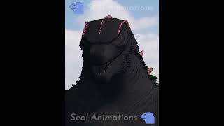 Evolved Godzilla vs Godzilla Minus One  Animation Part 23 shorts [upl. by Lemuela743]