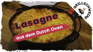 Lasagne vom Big Green Egg  Tolles Rezept auf Deutsch  Grillen auf dem Kamado Grill  019 [upl. by Ezalb]