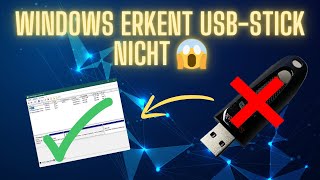 USBStickFestplatte wird nicht erkannt  Windows 11 erkennt USB Speicher nicht  ITpieces [upl. by Norehs359]