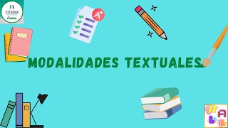 Modalidades textuales  Lengua ESO [upl. by Enal]