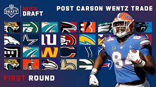 FULL First Round Mock Draft Post Wentz Trade [upl. by Medovich]