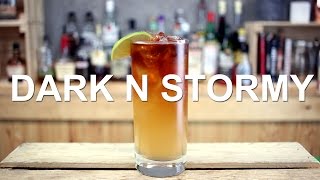 Dark amp Stormy Rum Cocktail Recipe [upl. by Asiat]