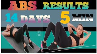 Everyday 100 Rep Abs Challenge for Results 14 Days 5 min [upl. by Attenyt720]