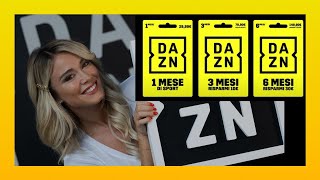 Le Carte Prepagate DAZN [upl. by Akimak]