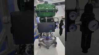 Control Valve Working in install Control Valve animation Flow control valve Air control valve [upl. by Ahsennod]