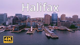 Halifax  Canada 🇨🇦  4K Drone Footage [upl. by Sivlek756]