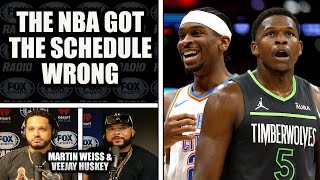 Martin Weiss Breaks Down Everything Wrong with the NBA Schedule [upl. by Kaspar]