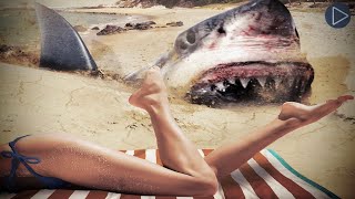 LAND SHARK DANGER ON THE BEACH 🎬 Full Exclusive Horror Movie Premiere 🎬 English HD 2022 [upl. by Elson]