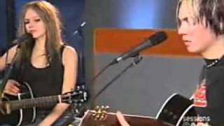 Avril Lavigne  Take me away Live Acoustic AOL Session 2004 [upl. by Robena35]