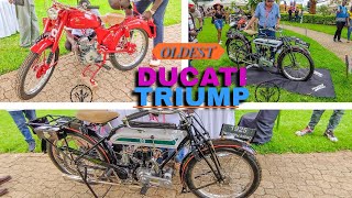 Oldest Ducati amp Triumph Motorcycle In Kenya  2023 AFRICA CONCOURS DELEGANCE [upl. by Eirok]