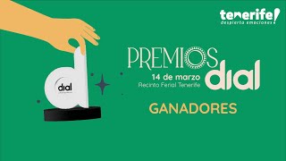 PREMIOS DIAL TENERIFE Descubre a los GANADORES y ARTISTAS invitados  Cadena Dial [upl. by Edgard]