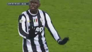 Paul Pogba Amazing Two Goals vs Udinese [upl. by Leoline47]