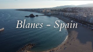 Birds Eye View of Blanes Spain  Drone Adventures 🌅 [upl. by Ahsinan]