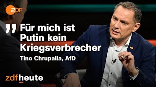 UkraineKrieg AfDChef Chrupalla gibt USA die Schuld  Markus Lanz vom 29 November 2022 [upl. by Ellehcam]