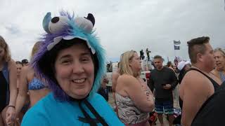 Team quotFreezing Our Barnacles Offquot at the Polar Bear Plunge  Seaside Heights NJ  February 24 2024 [upl. by Tirb520]