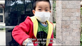 Preaching to Chinese kid during tough times Coronavirus China [upl. by Kleiman]