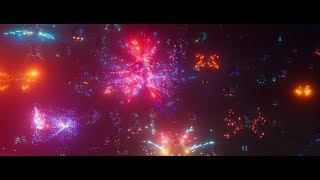 Guardians of the Galaxy Vol 2  Yondu Funeral Firework Scene FHD [upl. by Namhcan]