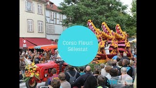 Le Corso Fleuri de Sélestat Alsace [upl. by Anertal]