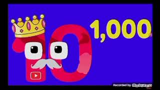 Wonderland numbers grounding in 1 to 105000000 super extendedMy most popular video ever [upl. by Ael]