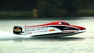 Barca F1 POWERBOAT 2 SEATER EXPERIENCE Idroscalo Milano DAZEROA300 [upl. by Pruter517]