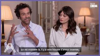 ROMAIN DURIS ET EMMA MACKEY NOUS PARLENT DU FILM EIFFEL I WE LOVE CINEMA [upl. by Ronoel]