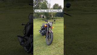 New Classic 350 Exhaust Note 🔥 shorts trending royalenfield classic350 bullet350 viralvideos [upl. by Duhl]