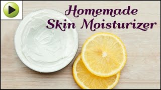 Natural Homemade Skin Moisturizer [upl. by Philander]