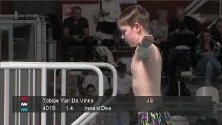 Boys C 3m  Eindhoven Diving Cup 2024 [upl. by Irehs]