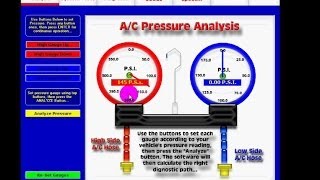 Automotive HVAC Pressure Diagnostics [upl. by Beulah174]