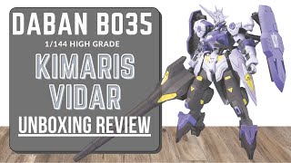 Eng UNBOXING  REVIEW Daban B035 HG Kimaris Vidar [upl. by Nygem]