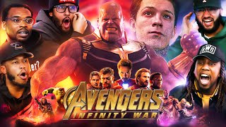 Avengers Infinity War  Group Reaction  Movie Review [upl. by Einafets843]