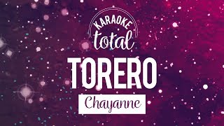 Torero  Chayanne  Karaoke Con Coros [upl. by Jolyn]