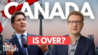 Why People are FLEEING Canada [upl. by Ynittirb]