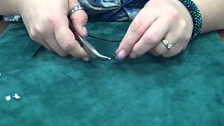 Howto Attach a Clasp to a Leather or Satin Cord [upl. by Hollis]