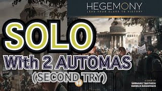 Hegemony  Solo with 2 Automas Second Try [upl. by Bettina284]