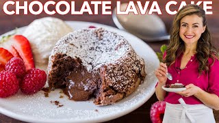 How to Make Chocolate Lava Cakes Recipe  Molten Chocolate Cake [upl. by Heimer866]