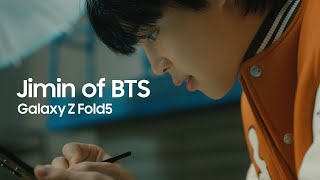 Galaxy x Jimin Galaxy Z Fold5  A day in the life of Jimin shining with S Pen  Samsung​ [upl. by Duile]