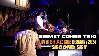 Emmet Cohen Trio  Live at Bix Jazz Club Germany 2024 SECOND SET [upl. by Hamian120]