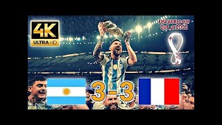 Argentina vs Farnce 33 💥Final World Cup 2022 💥 FHD  جنون خليل البلوشي [upl. by Lechar513]